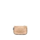 AAA Replica Louis Vuitton LV MINI POCHETTE ACCESSORIES PATENT BRONZE GHW (NEW VERSION)