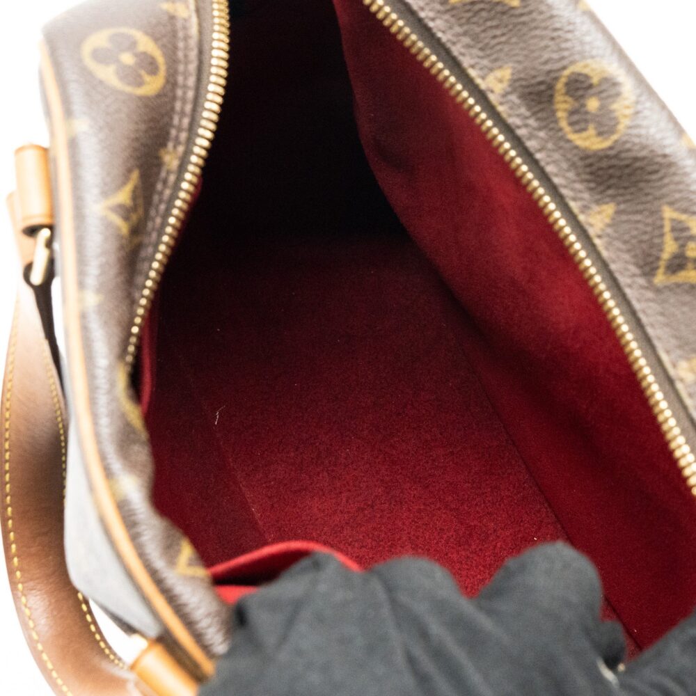 AAA Replica Louis Vuitton LV VINTAGE TOP HANDLE BAG MONOGRAM CANVAS GHW