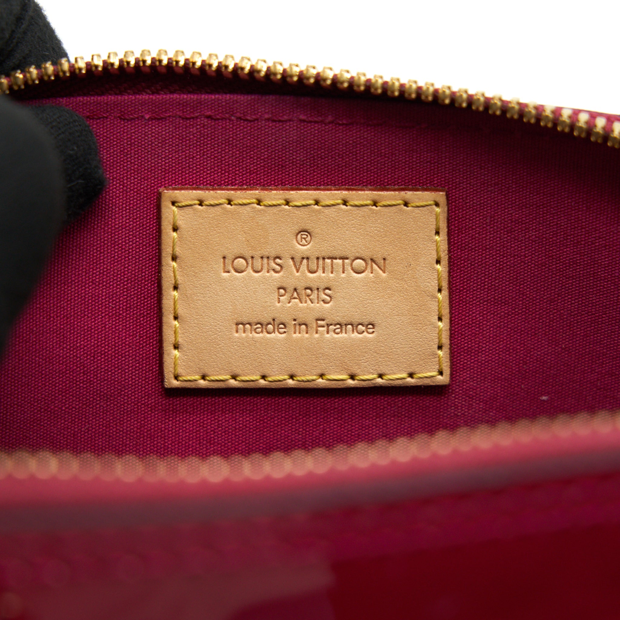 AAA Replica Louis Vuitton LV ALMA BB PATENT LEATHER INDIAN ROSE
