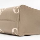 AAA Replica Louis Vuitton LV ONTHEGO PM BICOLOUR MONOGRAM EMPREINTE LEATHER TOURTERELLE/CREME GHW