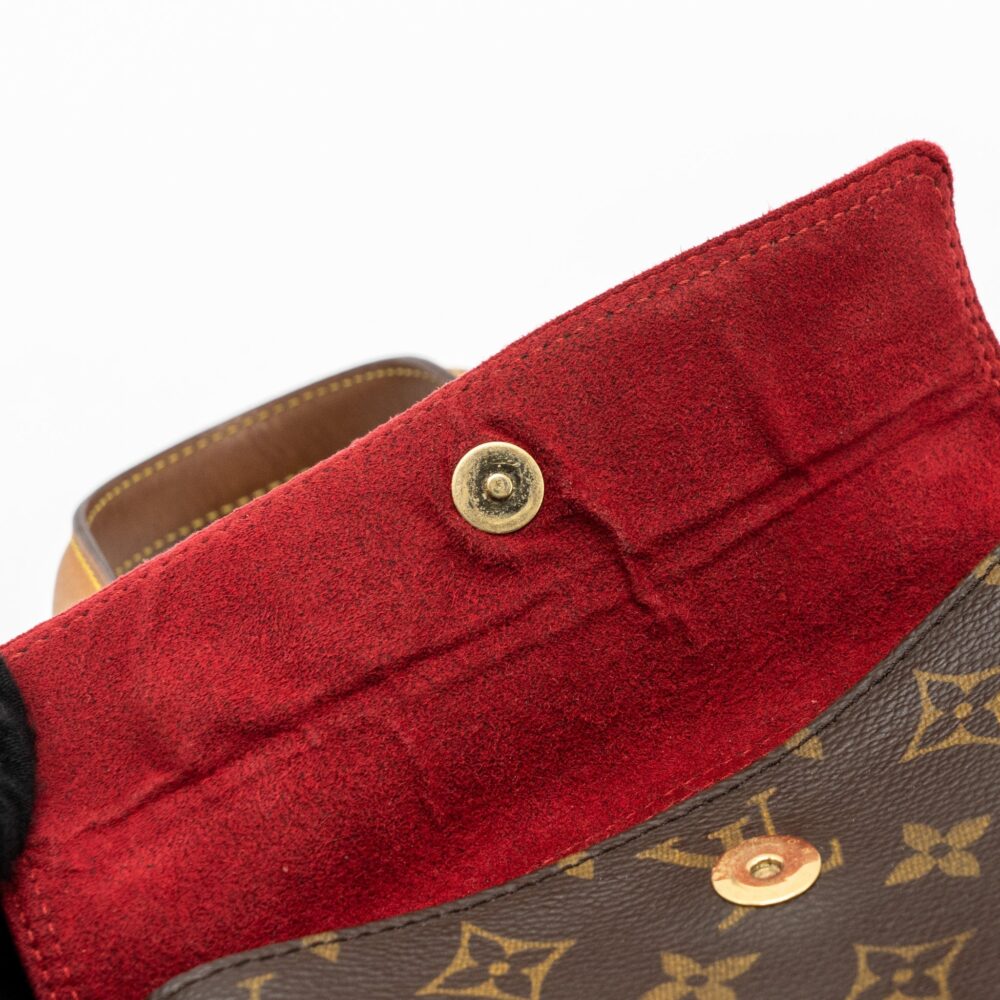 AAA Replica Louis Vuitton LV VINTAGE TOP HANDLE BAG MONOGRAM CANVAS GHW