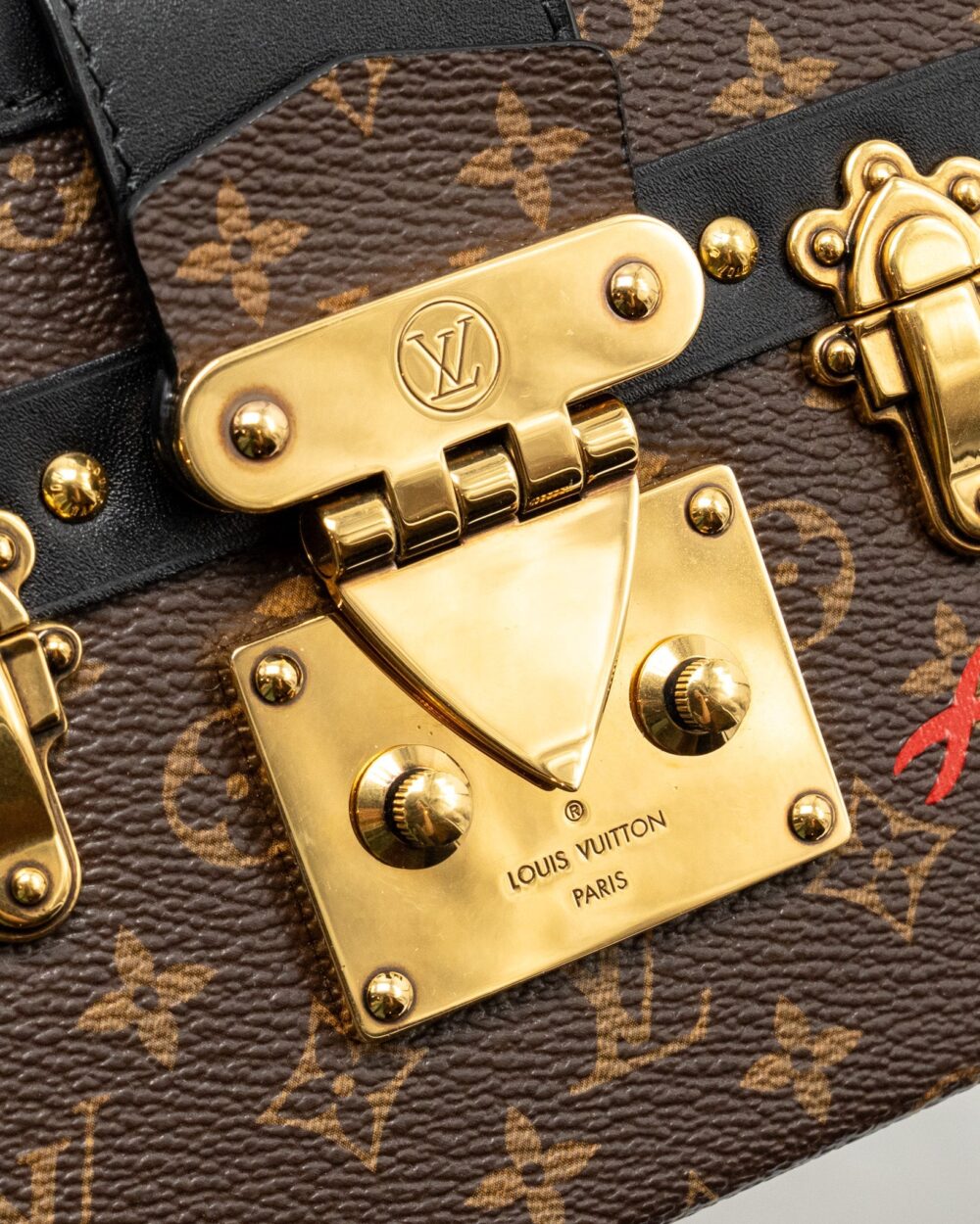 AAA Replica Louis Vuitton LV PETITE MALLE MONOGRAM CANVAS/SMOOTH CALFSKIN GHW