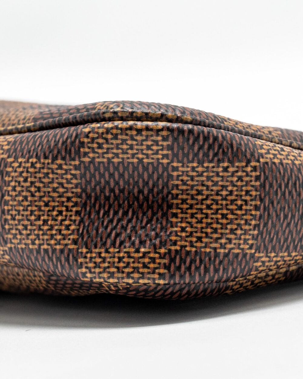 AAA Replica Louis Vuitton LV MINI POCHETTE DAMIER EBENE GHW