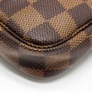 AAA Replica Louis Vuitton LV MINI POCHETTE DAMIER EBENE GHW