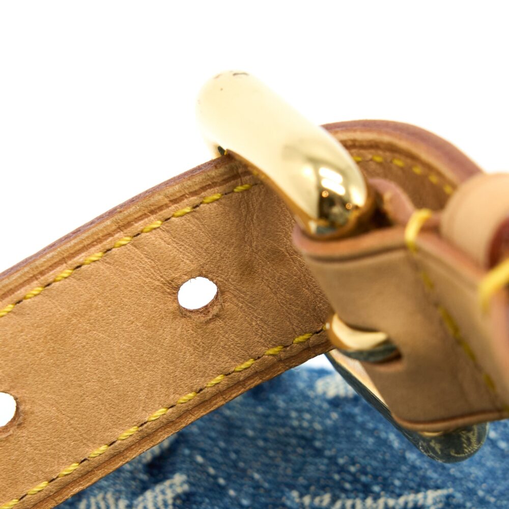 AAA Replica Louis Vuitton LV BUGGY BAG MONOGRAM DENIM GHW