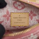 AAA Replica Louis Vuitton LV NANO SPEEDY MONOGRAM JACQUARD DENIM PINK