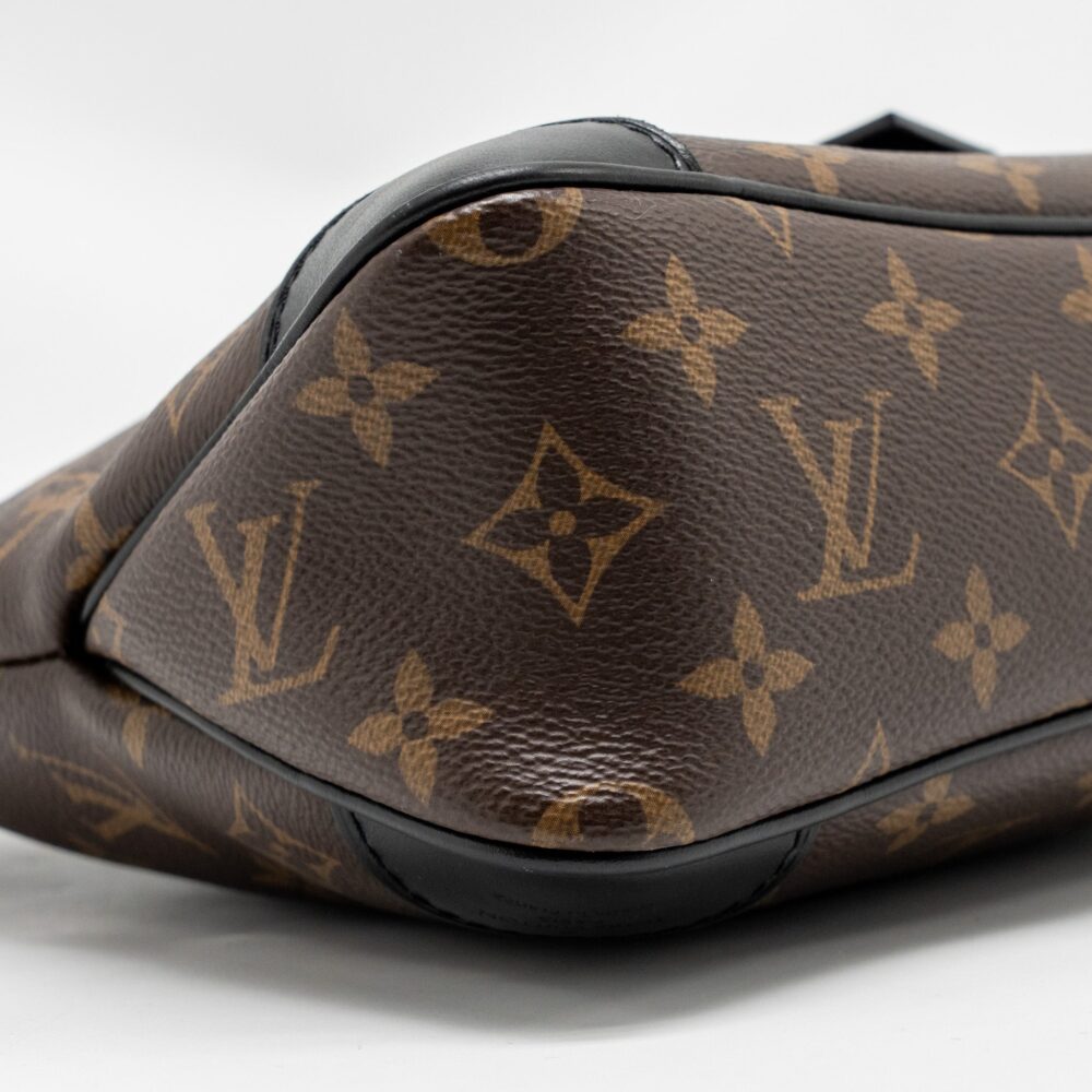 AAA Replica Louis Vuitton LV ODEON PM BAG MONOGRAM CANVAS BLACK GHW