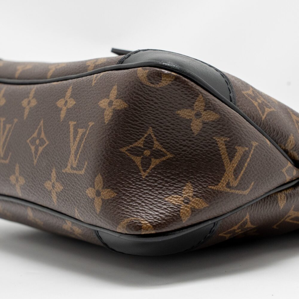 AAA Replica Louis Vuitton LV ODEON PM BAG MONOGRAM CANVAS BLACK GHW