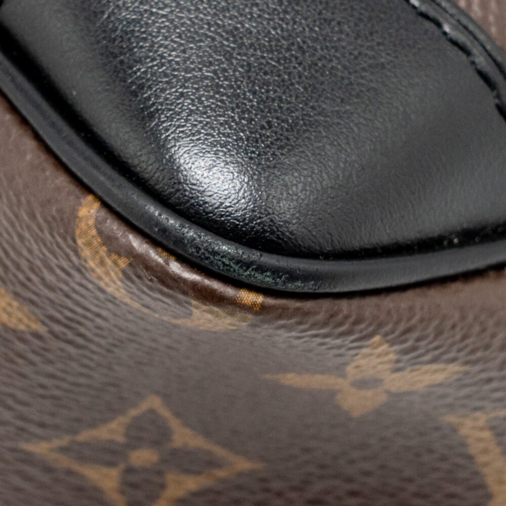 AAA Replica Louis Vuitton LV ODEON PM BAG MONOGRAM CANVAS BLACK GHW
