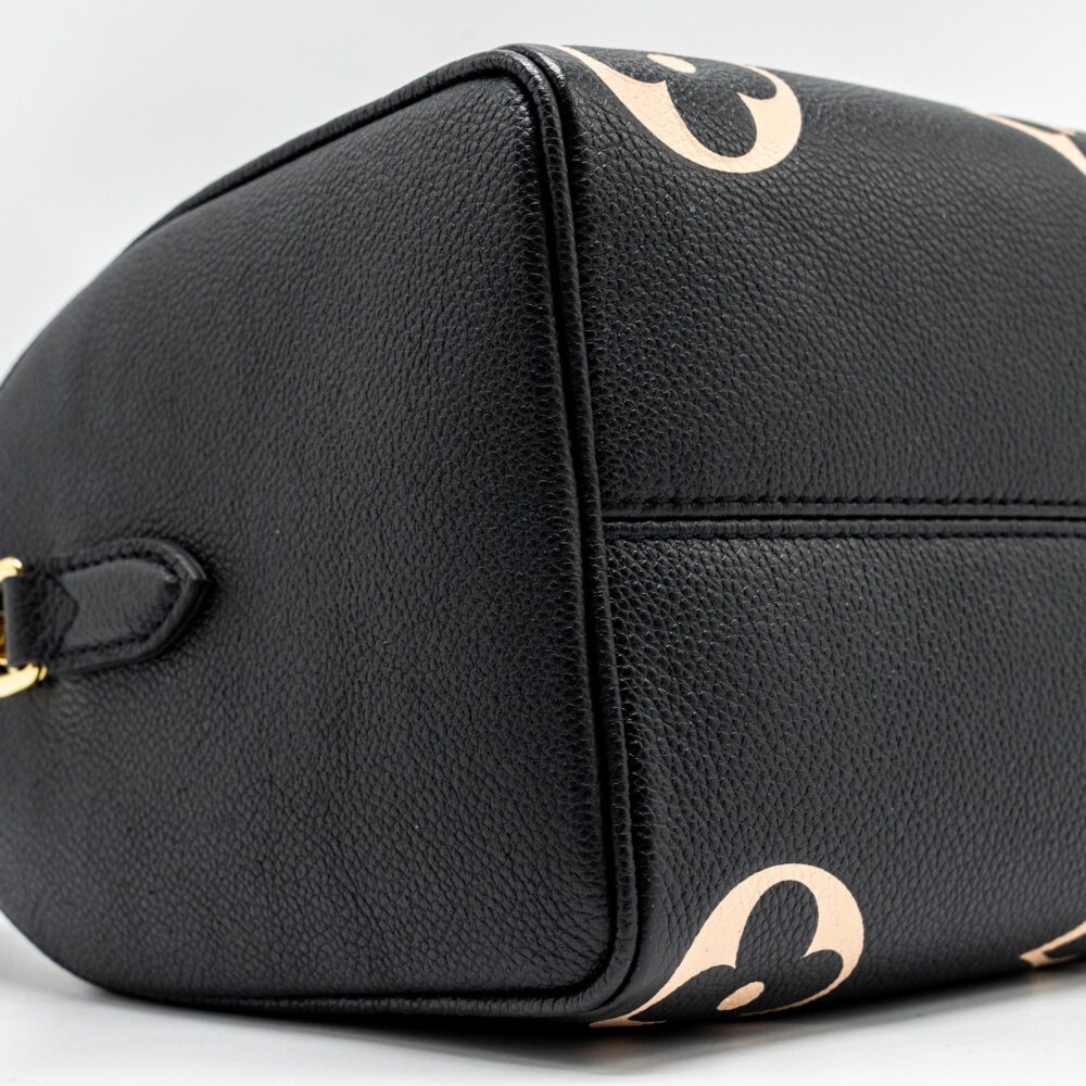 AAA Replica Louis Vuitton LV LOUIS VUTTION SPEEDY BANDOULIERE 25 BICOLOUR MONOGRAM EMPREINTE BLACK/MULTICOLOUR GHW