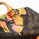 AAA Replica Louis Vuitton LV SPEEDY 30 LIMITED FLOWER PRINT MONOGRAM CANVAS GHW