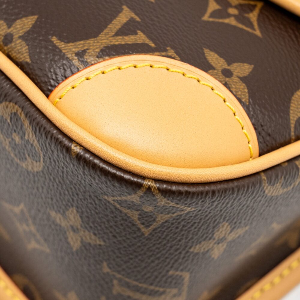 AAA Replica Louis Vuitton LV DIANE BAG WITH JACQUARD STRAP MONOGRAM CANVAS GHW