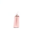 AAA Replica Louis Vuitton LV CAPUCINES BB IN PINK WITH RED FLORAL PATTERN