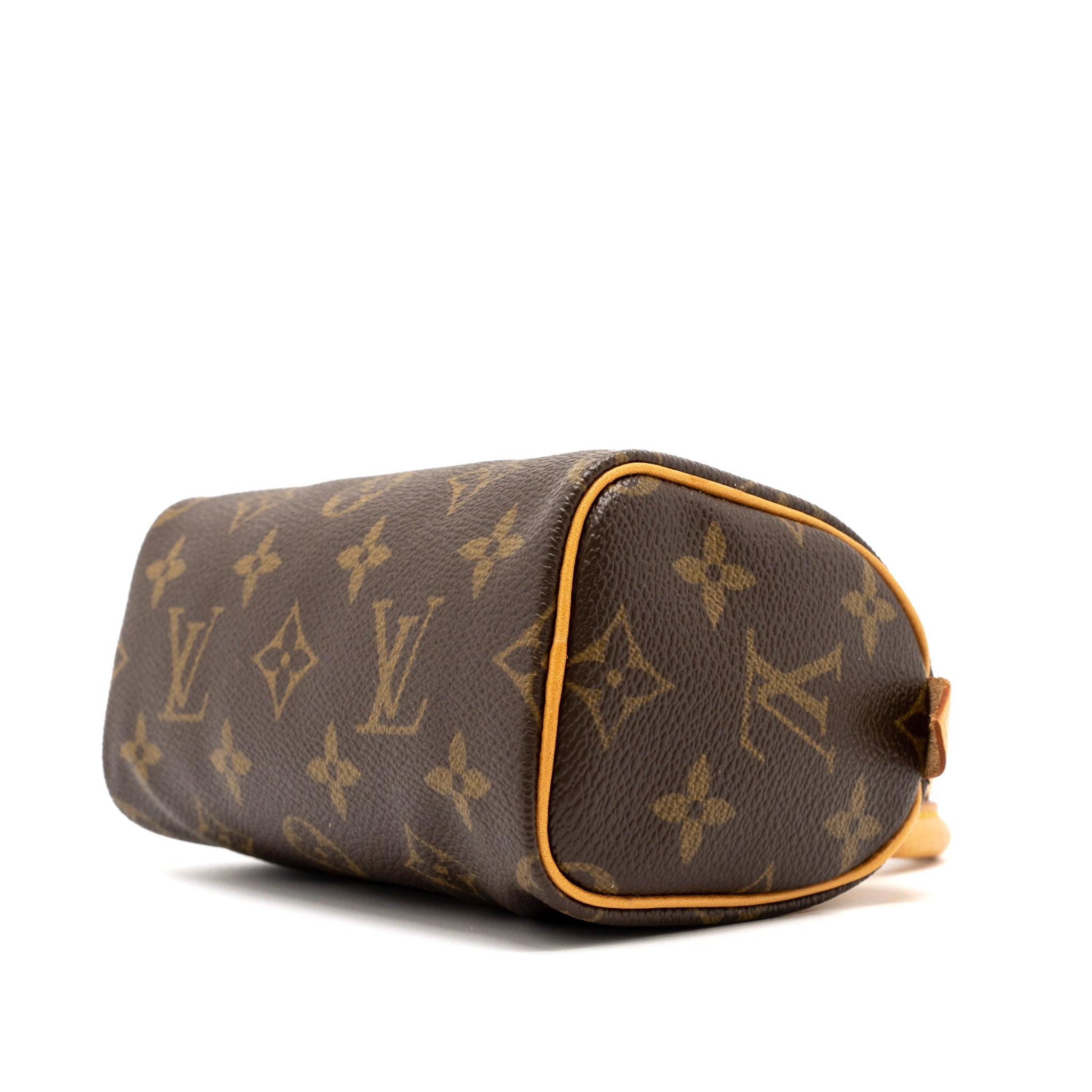AAA Replica Louis Vuitton LV VINTAGE NANO SPEEDY MONOGRAM CANVAS GHW