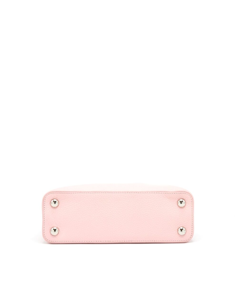 AAA Replica Louis Vuitton LV CAPUCINES BB IN PINK WITH RED FLORAL PATTERN