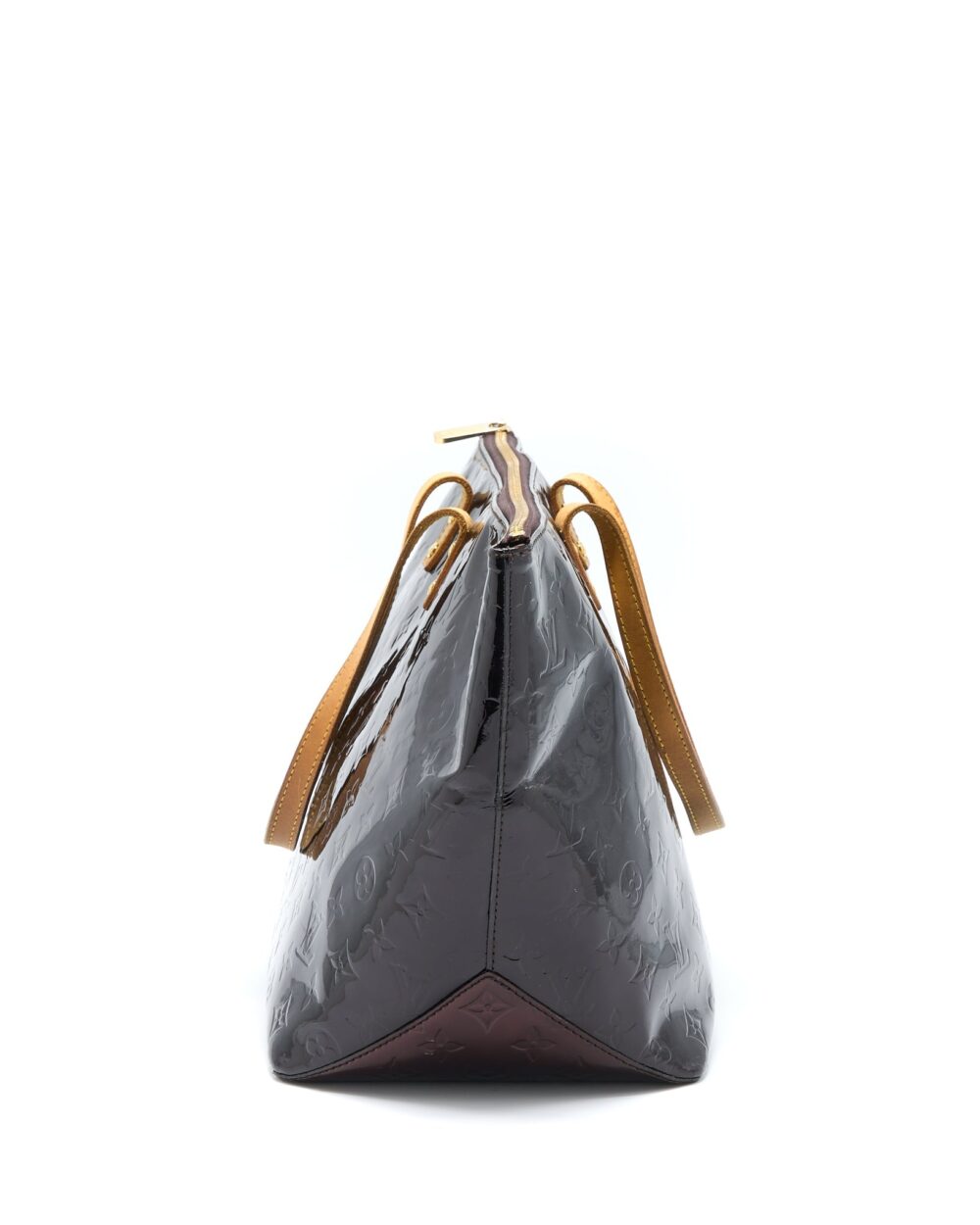 AAA Replica Louis Vuitton LV VERNIS BELLEVUE GM BAG PATENT AMARANTE GHW