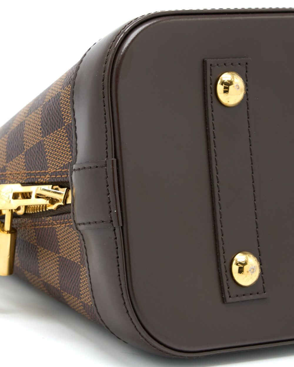 AAA Replica Louis Vuitton LV ALMA PM DAMIER EBENE GHW