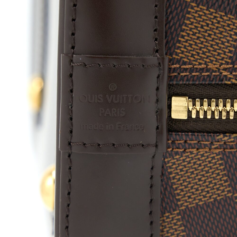 AAA Replica Louis Vuitton LV ALMA PM DAMIER EBENE GHW
