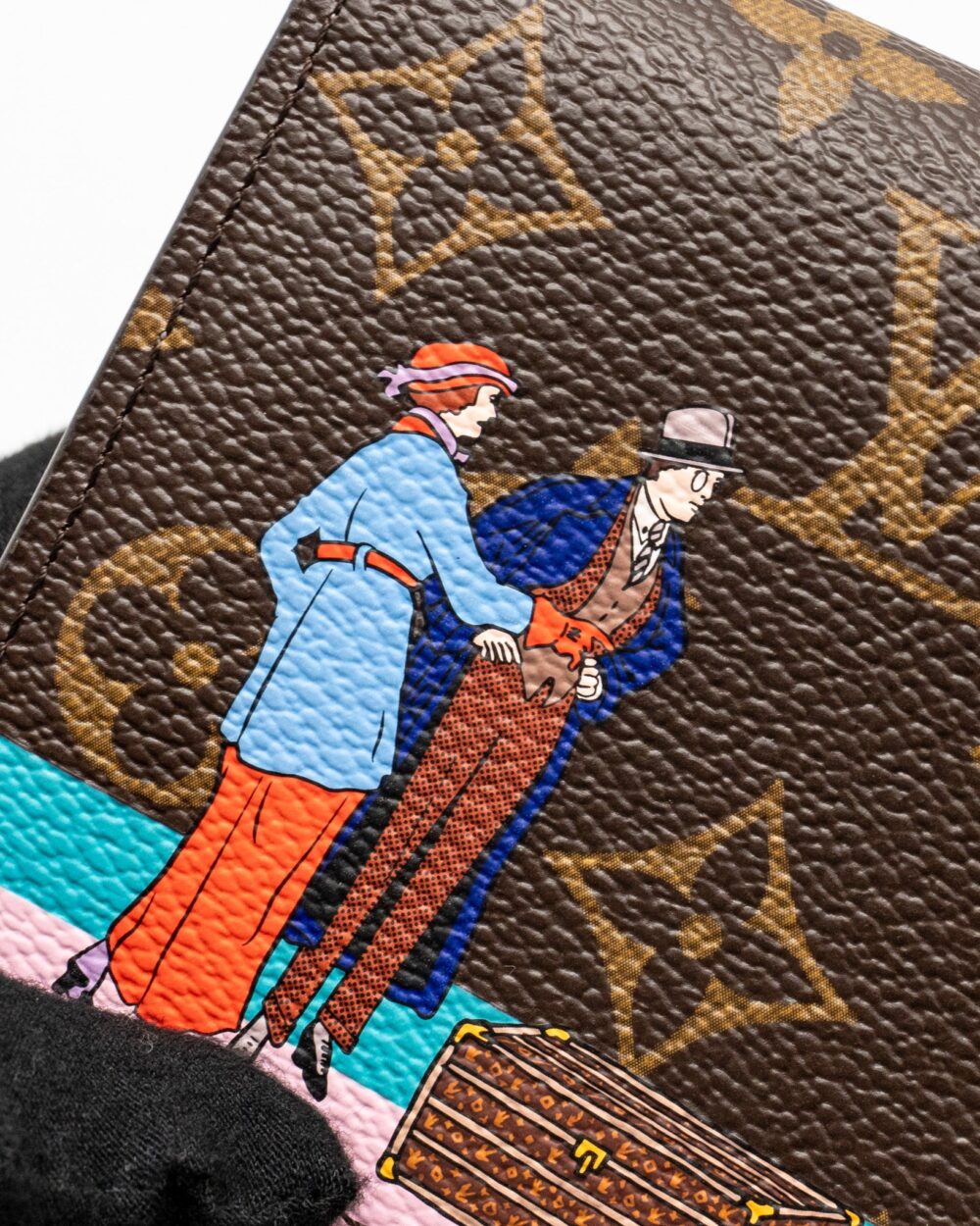 AAA Replica Louis Vuitton LV SARAH WALLET 2016 CHRISTMAS LIMITED EDITION MONOGRAM CANVAS ROSE BALLERINE GHW