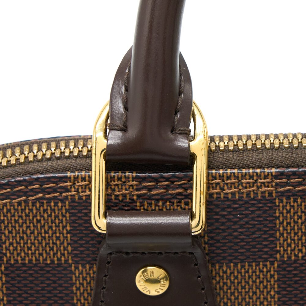 AAA Replica Louis Vuitton LV ALMA PM DAMIER EBENE GHW
