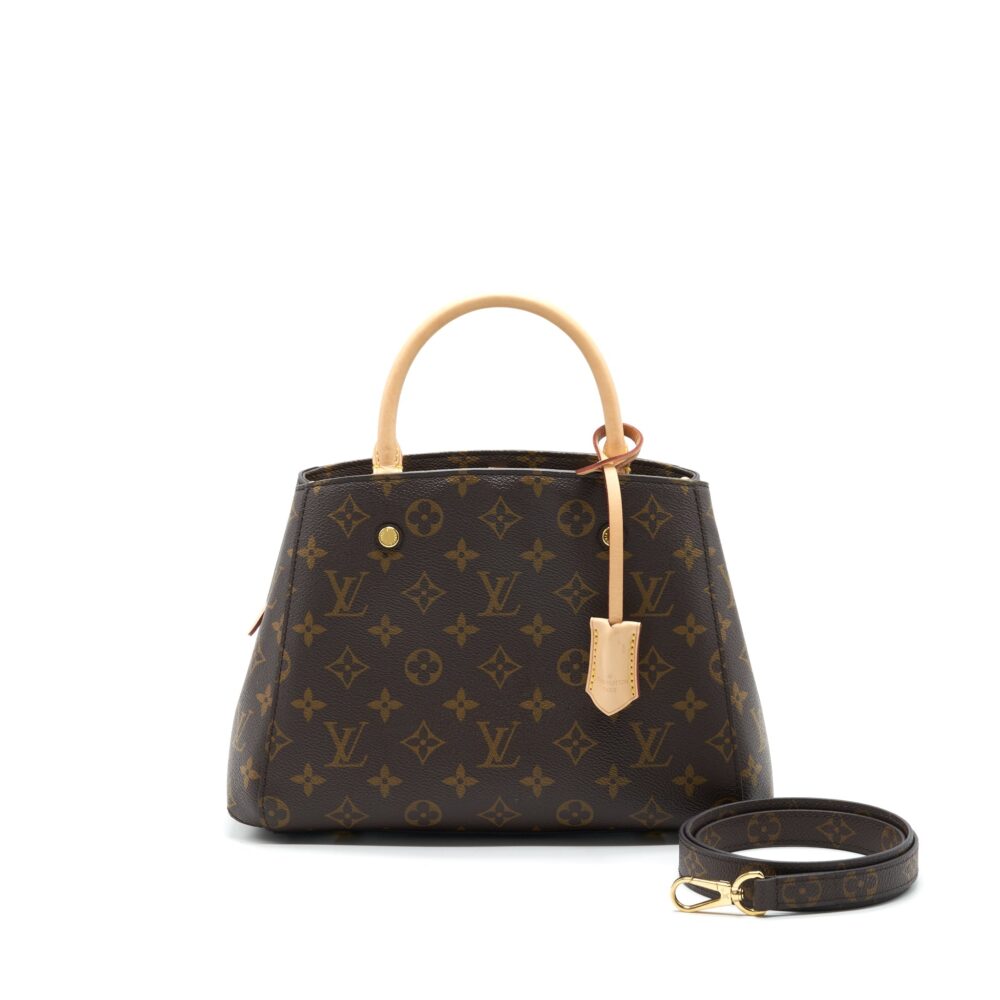 AAA Replica Louis Vuitton LV MONTAIGNE BB MONOGRAM CANVAS