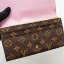 AAA Replica Louis Vuitton LV SARAH WALLET 2016 CHRISTMAS LIMITED EDITION MONOGRAM CANVAS ROSE BALLERINE GHW