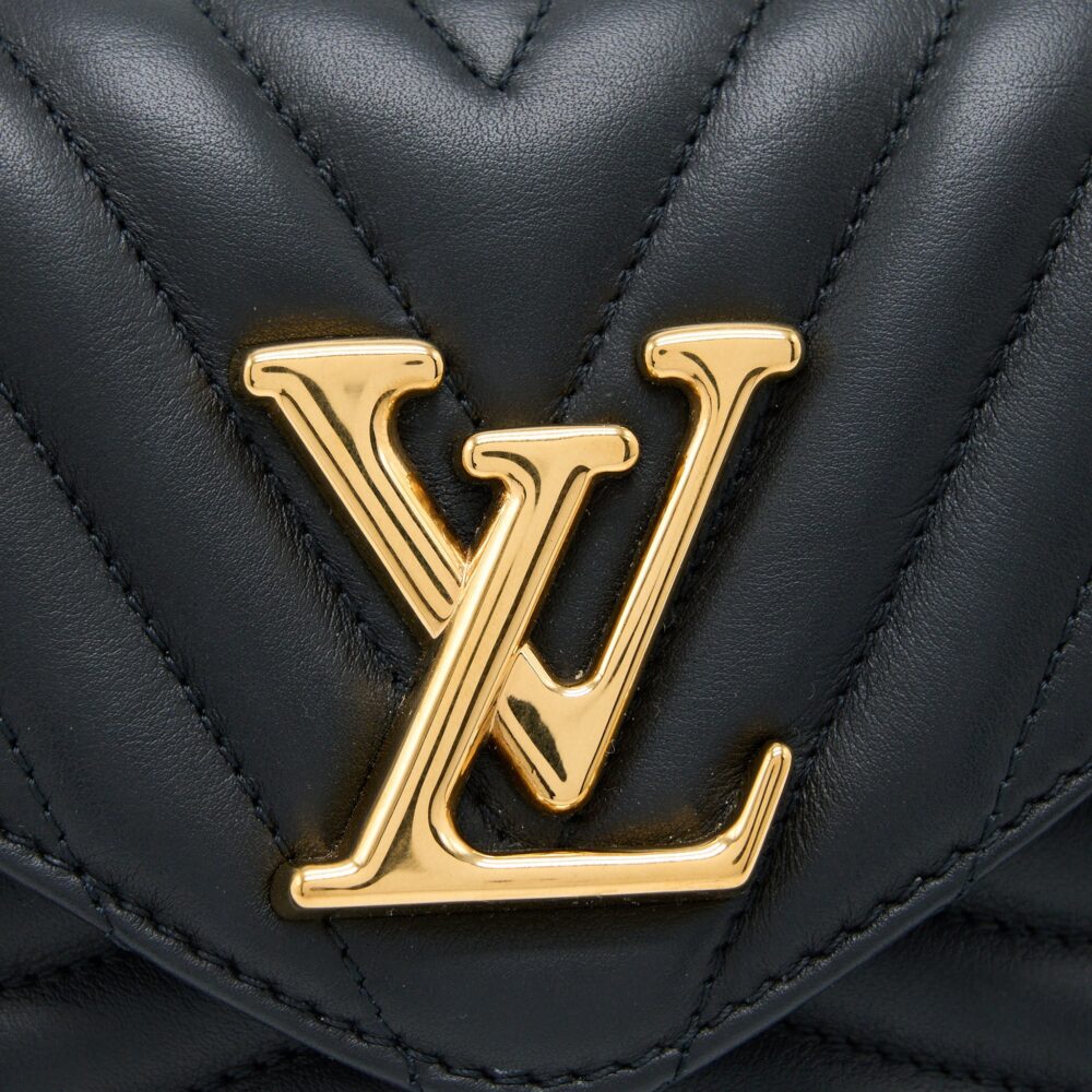 AAA Replica Louis Vuitton LV NEW WAVE MULTI-POCHETTE CALFSKIN BLACK GHW