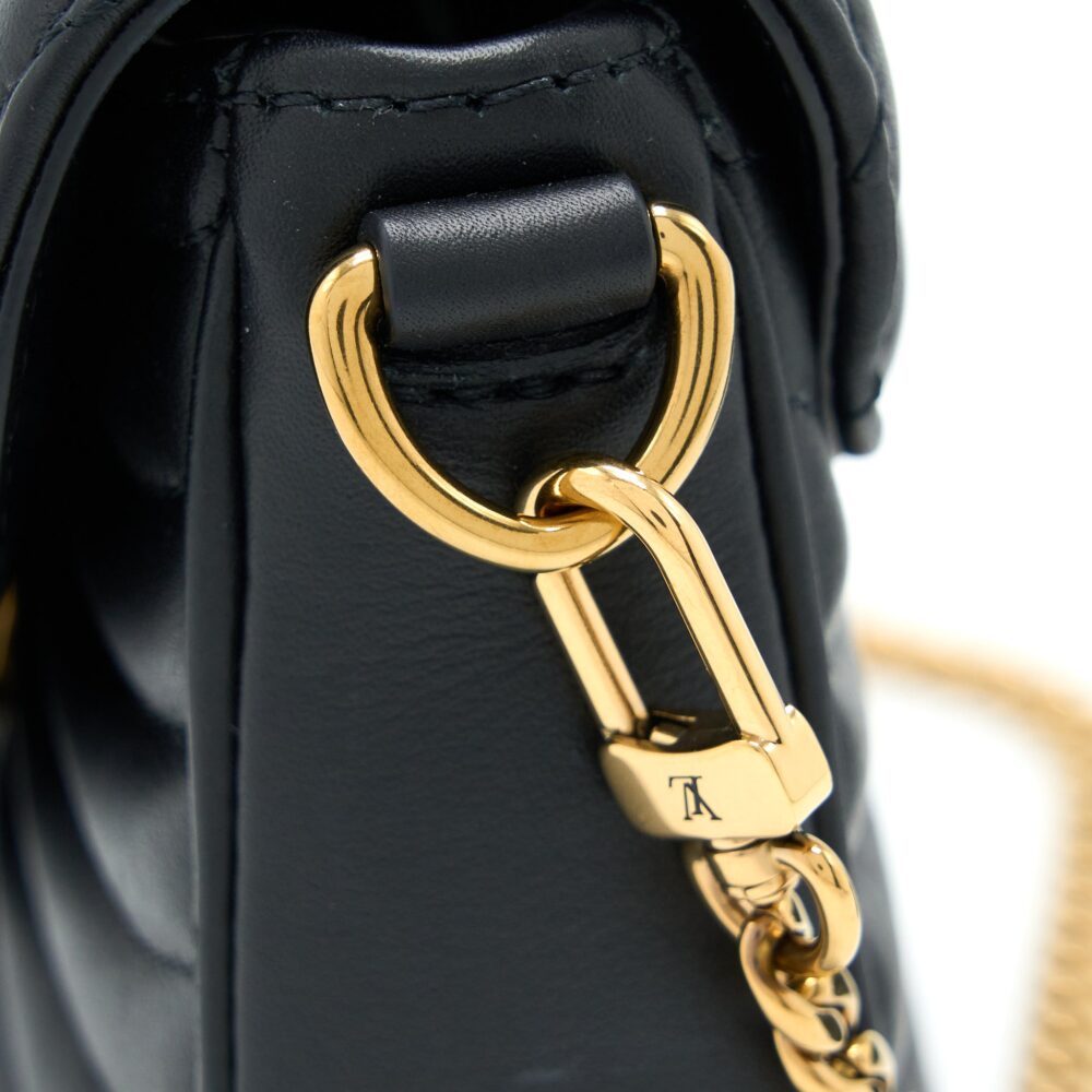 AAA Replica Louis Vuitton LV NEW WAVE MULTI-POCHETTE CALFSKIN BLACK GHW