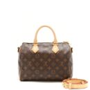 AAA Replica Louis Vuitton LV SPEEDY 25 BANDOULIÈRE MONOGRAM CANVAS
