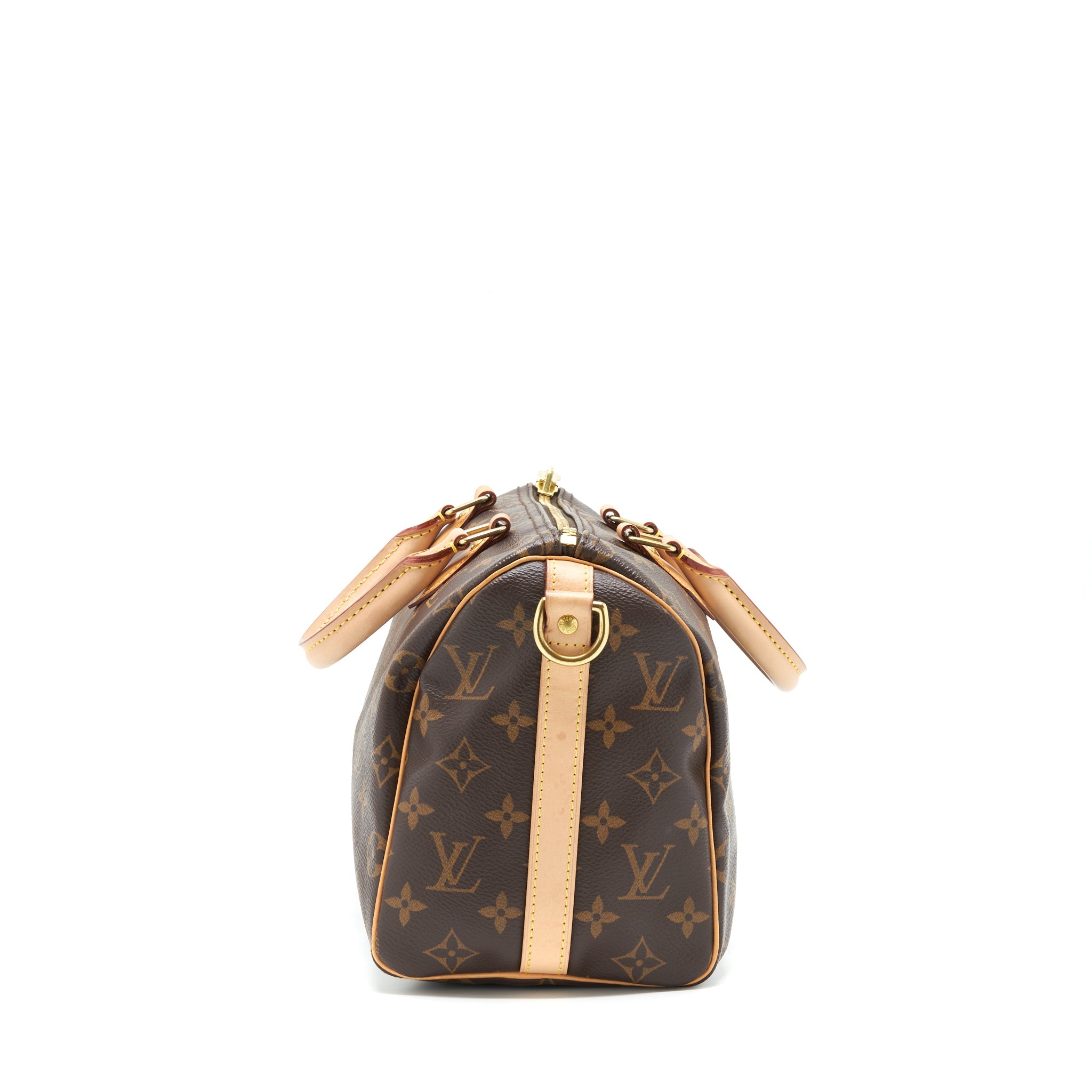 AAA Replica Louis Vuitton LV SPEEDY 25 BANDOULIÈRE MONOGRAM CANVAS