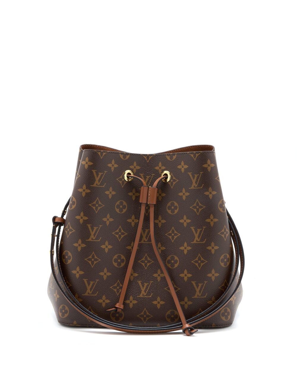 AAA Replica Louis Vuitton LV NEONOE MONOGRAM CANVAS CARAMEL GHW