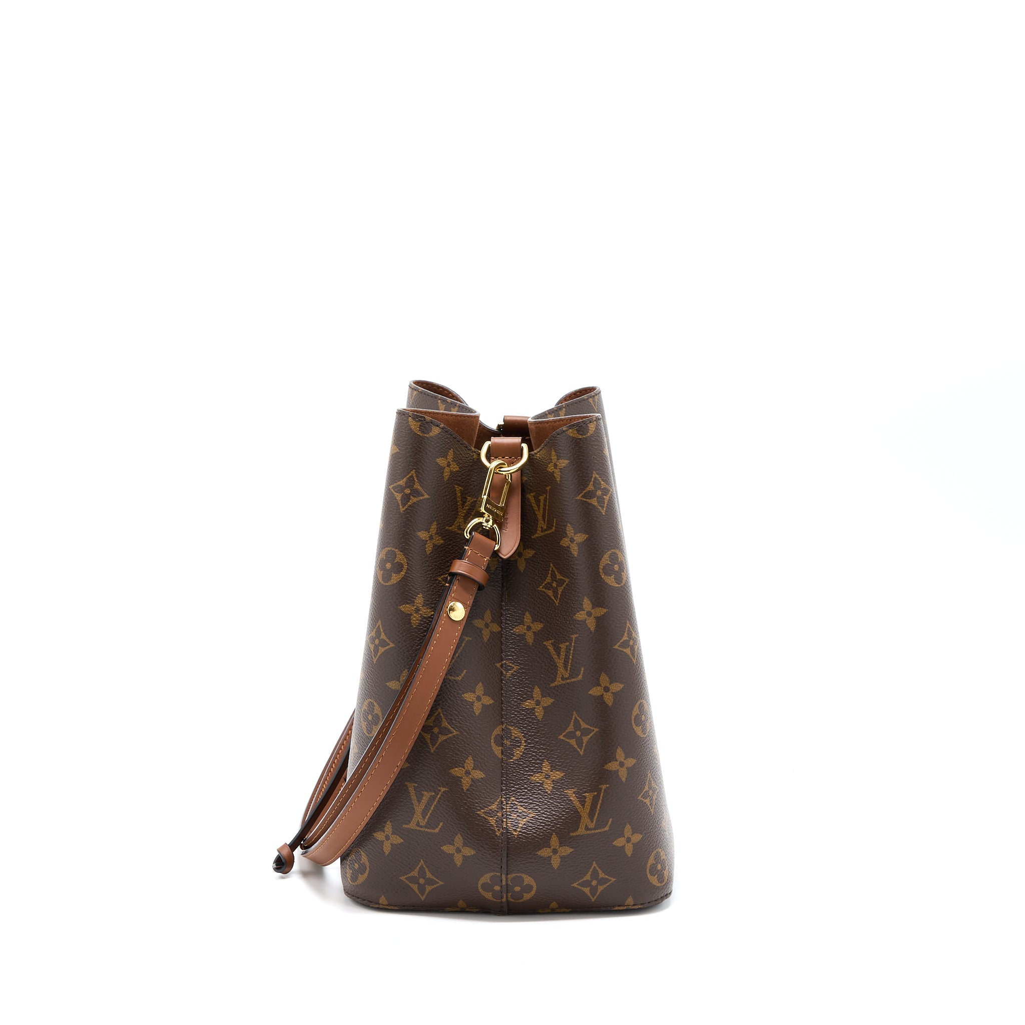AAA Replica Louis Vuitton LV NEONOE MONOGRAM CANVAS CARAMEL GHW