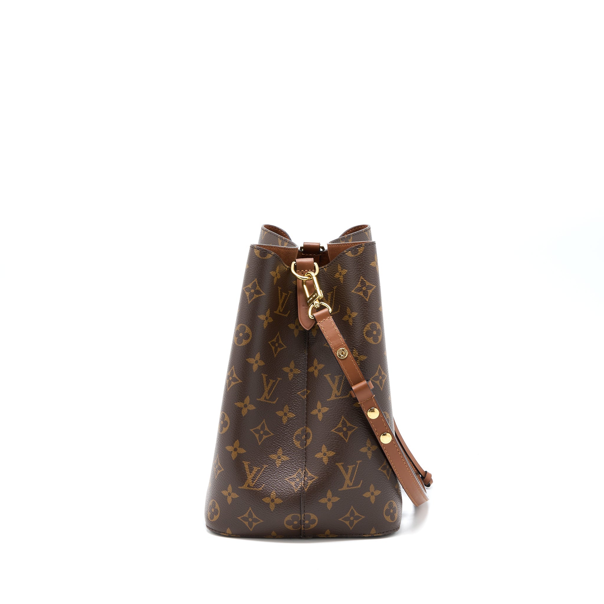 AAA Replica Louis Vuitton LV NEONOE MONOGRAM CANVAS CARAMEL GHW