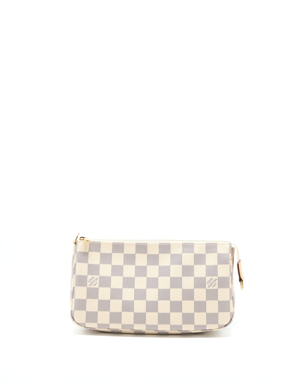 AAA Replica Louis Vuitton LV POCHETTE ACCESSORIES DAMIER AZUR CANVAS GHW (NEW VERSION)