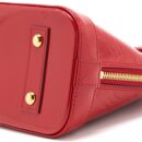 AAA Replica Louis Vuitton LV ALMA BB VERNIS RED GHW
