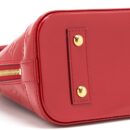 AAA Replica Louis Vuitton LV ALMA BB VERNIS RED GHW
