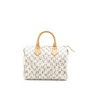 AAA Replica Louis Vuitton LV SPEEDY 25 DAMIER AZUR CANVAS GHW