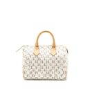 AAA Replica Louis Vuitton LV SPEEDY 25 DAMIER AZUR CANVAS GHW