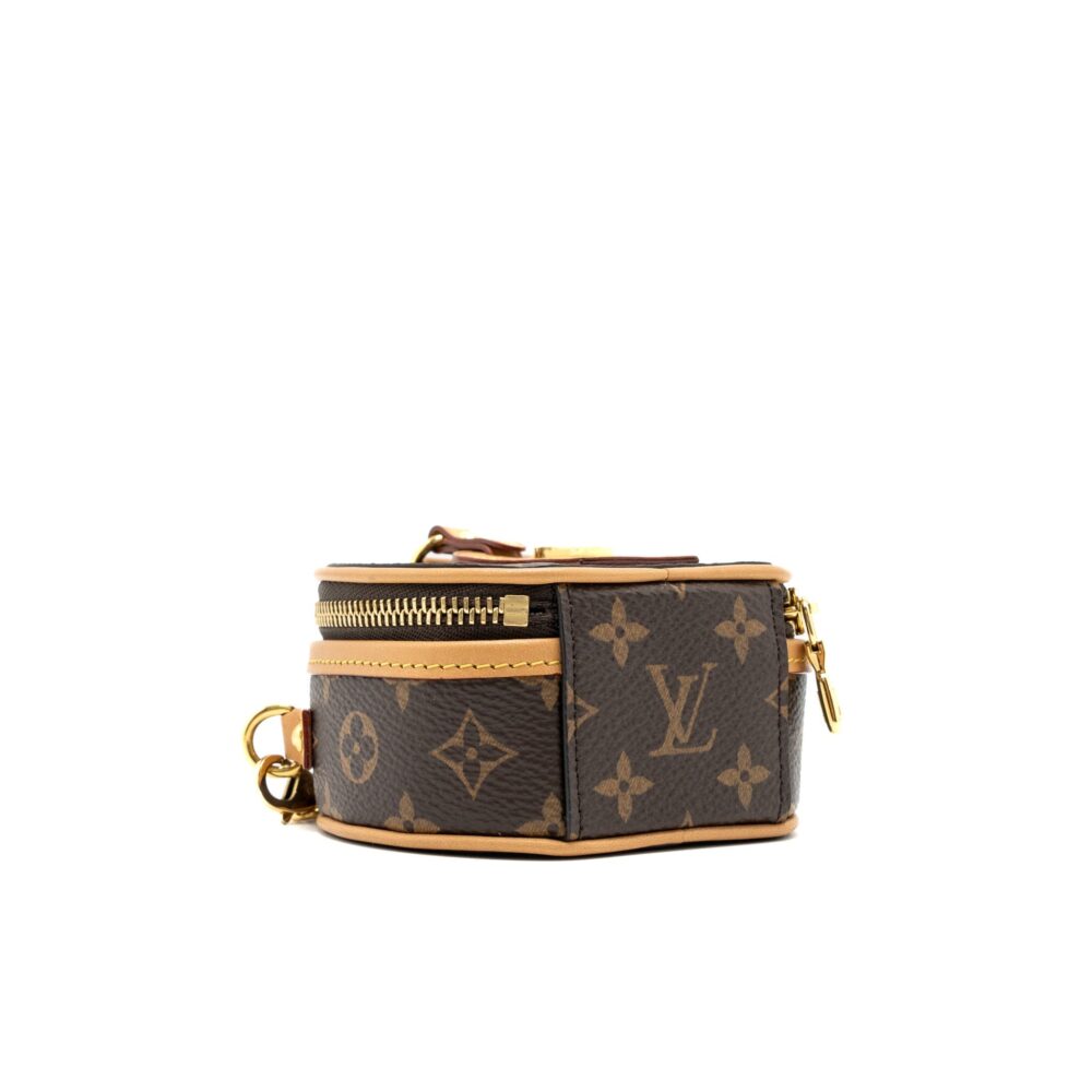 AAA Replica Louis Vuitton LV BOITE CHAPEAU MINI CHAIN BAG MONOGRAM CANVAS GHW