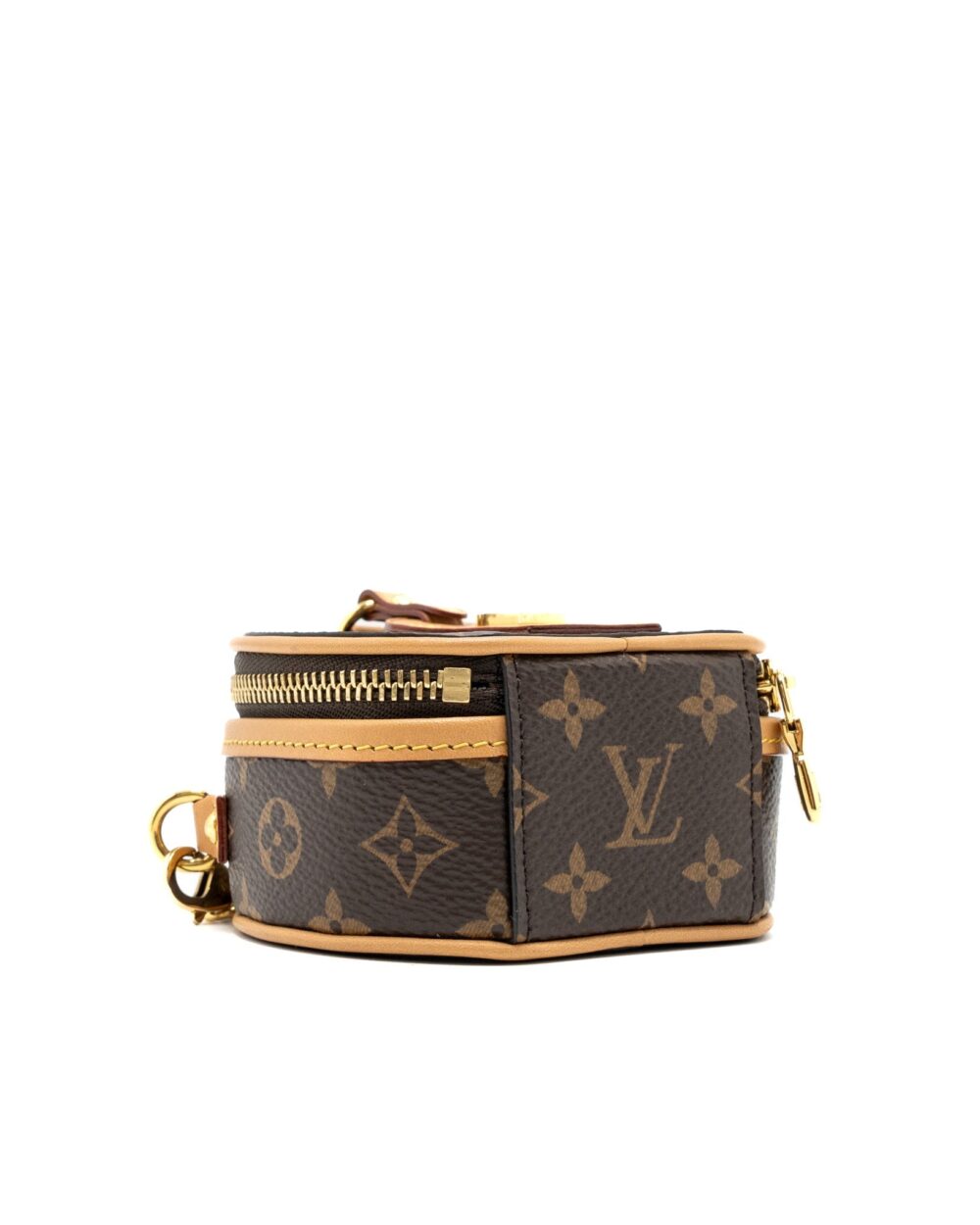AAA Replica Louis Vuitton LV BOITE CHAPEAU MINI CHAIN BAG MONOGRAM CANVAS GHW