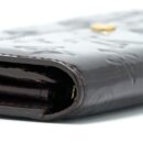 AAA Replica Louis Vuitton LV SARAH LONG WALLET VERNIS AMARANTE GHW