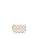 AAA Replica Louis Vuitton LV MINI POCHETTE ACCESSORIES DAMIER AZUR CANVAS GHW