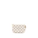 AAA Replica Louis Vuitton LV MINI POCHETTE ACCESSORIES DAMIER AZUR CANVAS GHW