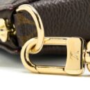 AAA Replica Louis Vuitton LV MINI POCHETTE ACCESSCORIES MONOGRAM CANVAS/HOT PINK GHW