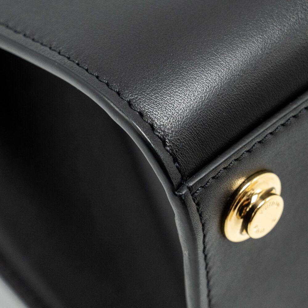 AAA Replica Louis Vuitton LV CITY STEAMER PM GRAINED CALFSKIN BLACK GHW