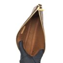 AAA Replica Louis Vuitton LV MULTI POCHETTE ACCESSORIES MONOGRAM CANVAS WITH ROSE CLAIR STRAP GHW