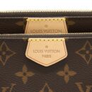 AAA Replica Louis Vuitton LV MULTI POCHETTE ACCESSORIES MONOGRAM CANVAS ROSE CLAIR GHW