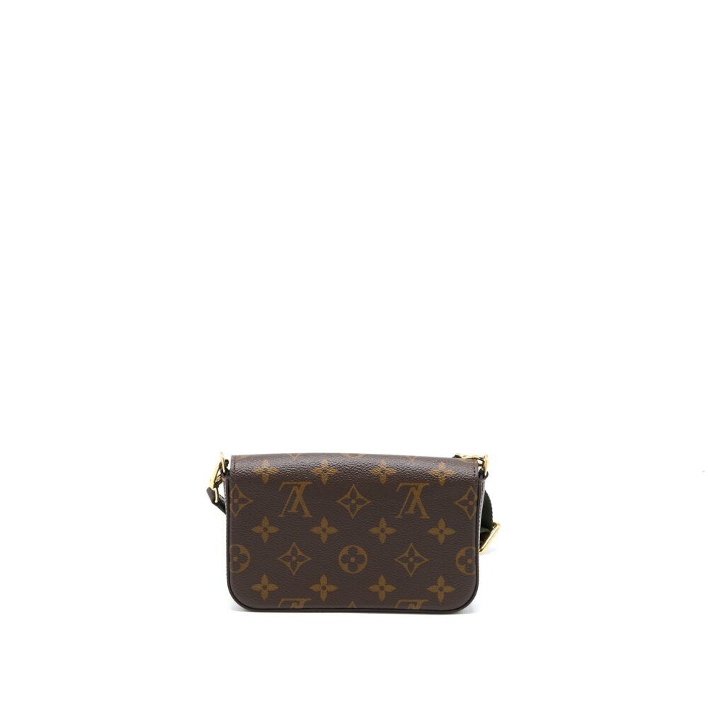 AAA Replica Louis Vuitton LV FELICIE STRAP & GO MONOGRAM CANVAS GHW
