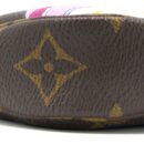 AAA Replica Louis Vuitton LV MINI POCHETTE ACCESSORIES MONOGRAM CANVAS/BLUE GHW