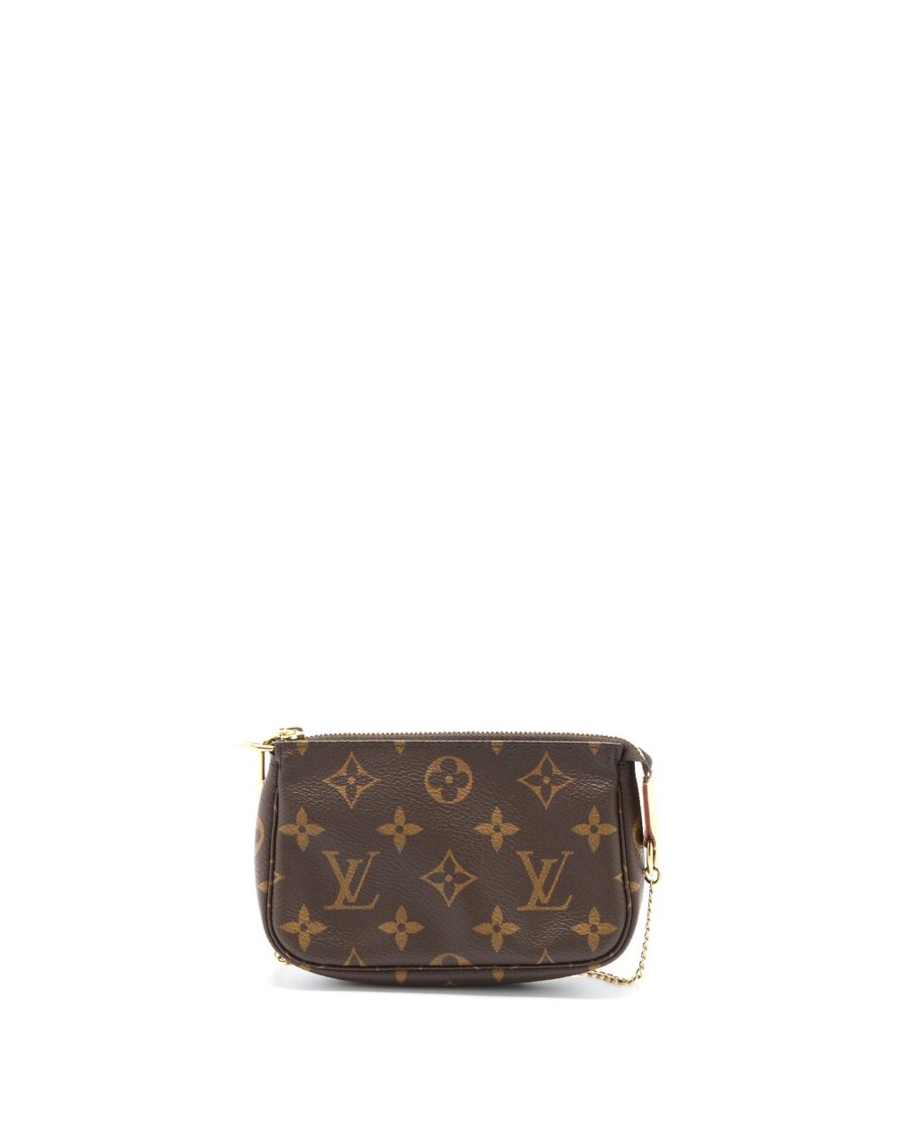 AAA Replica Louis Vuitton LV MINI POCHETTE ACCESSORIES MONOGRAM CANVAS GHW